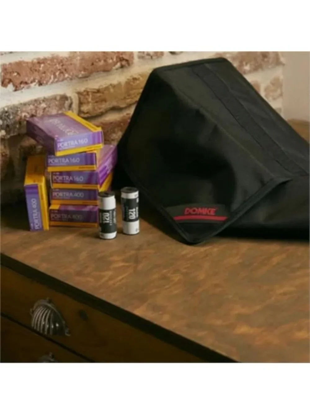 Small Lead Lined Film Bag for Airport X-Ray, Protective Roll Case for Film